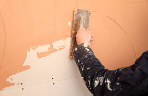 Plasterers in New Barn