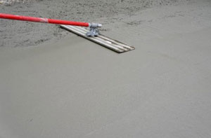 Screeding in Stow-on-the-Wold UK