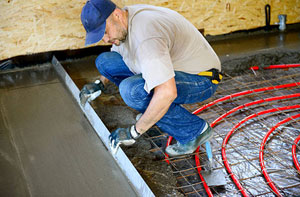 Screeding in Stainland UK